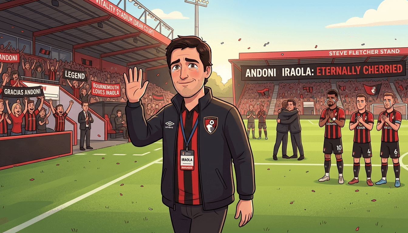 Andoni Iraola is leaving Bournemouth