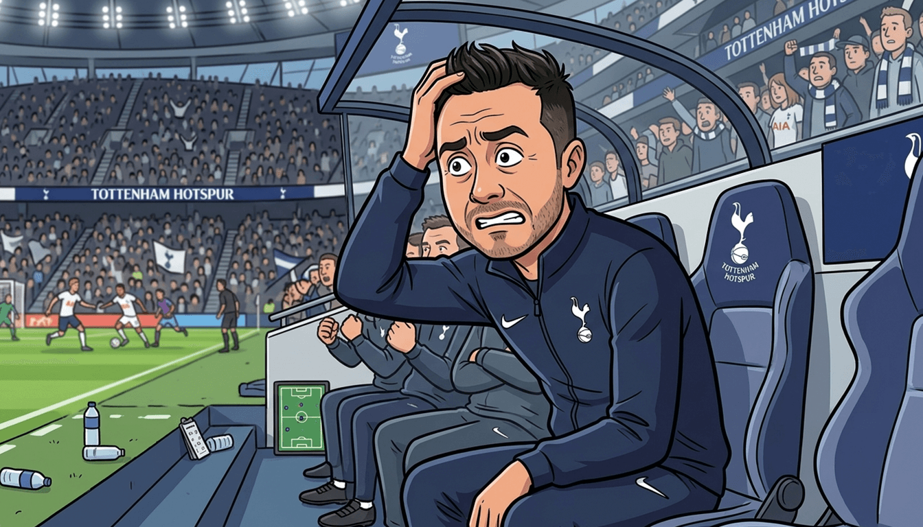 Tottenham slip into the relegation zone
